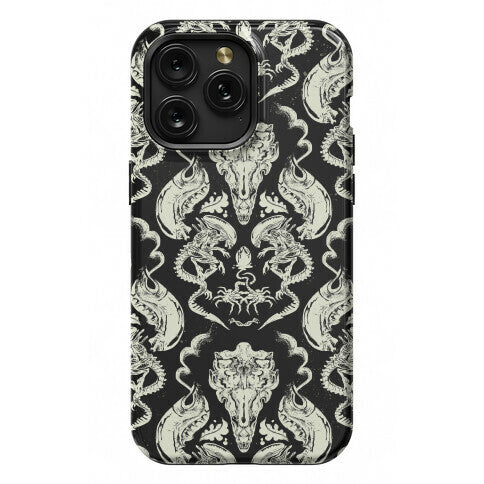 Alien Xenomorph Pattern Phone Case Phone Case